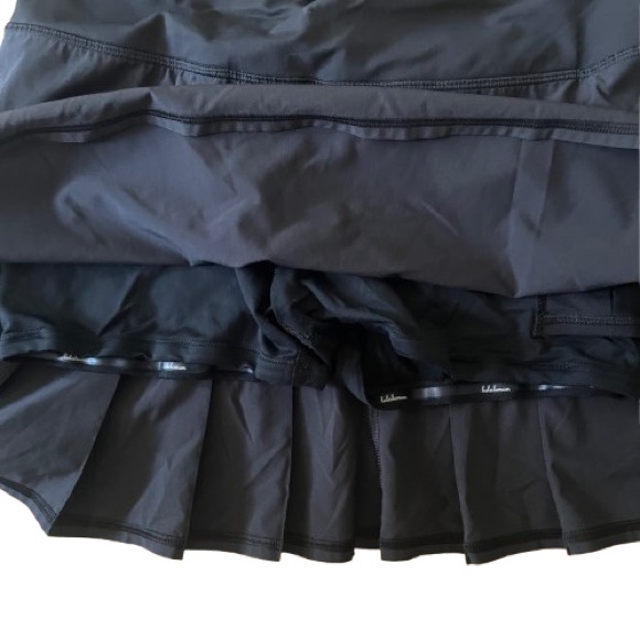 Lululemon Run: Pace Setter Skirt Black 6 - Picture 10 of 12
